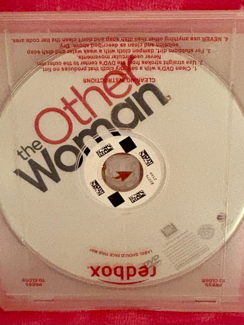 The Other Woman DVD - White Disc